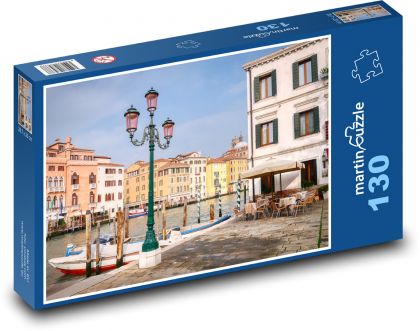 Wenecja - Włochy, centrum - Puzzle 130 elementów, rozmiar 28,7x20 cm