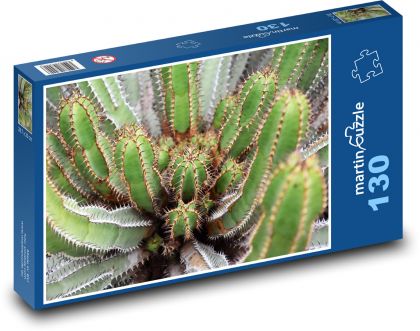Kaktus - Stachelpflanze, Blume - Puzzle - 130 Teile