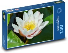 Lilia wodna - kwiat wodny, staw Puzzle 130 elementów - 28,7x20 cm