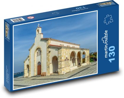 Kostel - náboženství, křesťanství - puzzle 130 dílků