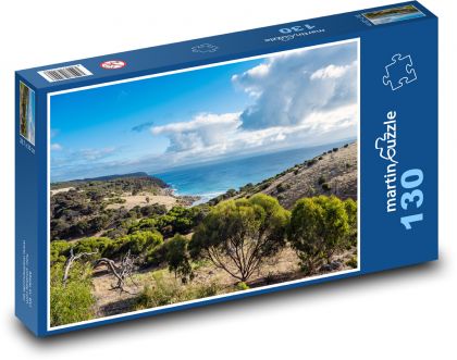 Zatoka - morze, ocean - Puzzle 130 elementów, rozmiar 28,7x20 cm