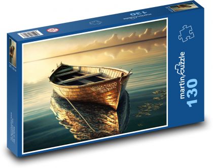 Loď - loď, more - Puzzle 130 dielikov, rozmer 28,7x20 cm 
