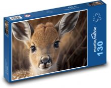 Jelen - kolouch, mládě Puzzle 130 dílků - 28,7 x 20 cm