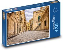 Historické centrum - ulice, město Puzzle 130 dílků - 28,7 x 20 cm
