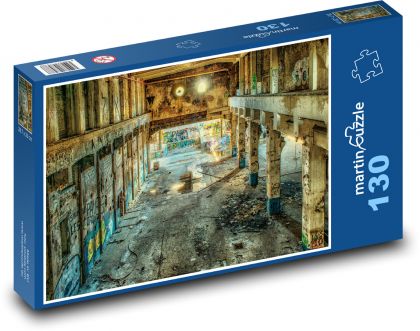 Factory - Hall, Lost Places - Puzzle - 130 Teile