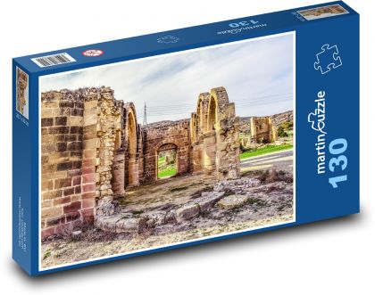 Ayios Sozomenos  - Cyprus, ruins - Puzzle 130 pieces, size 28.7x20 cm 