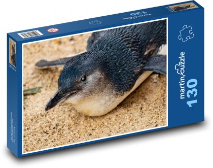 Pinguin - Vogel, Tier - Puzzle - 130 Teile