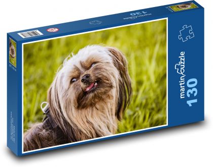Yorkshirský teriér - pes, zviera - Puzzle 130 dielikov, rozmer 28,7x20 cm 