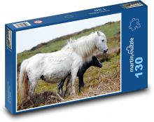 Kobyla - kůň, zvíře Puzzle 130 dílků - 28,7 x 20 cm