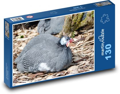 Perlička - pták, zvíře - Puzzle 130 dílků, rozměr 28,7x20 cm