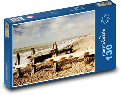 Beach - coast, sea - Puzzle 130 pieces, size 28.7x20 cm 