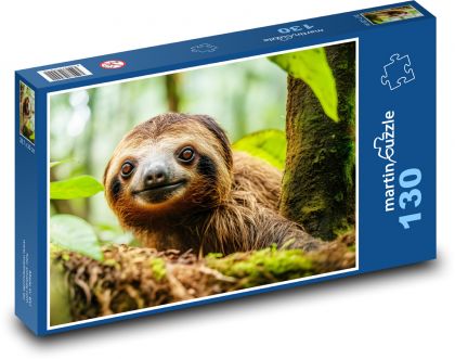 Faultier - Baum, Säugetier - Puzzle - 130 Teile