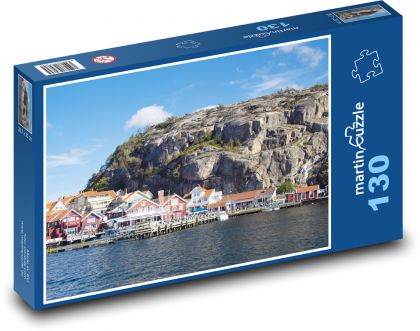 Švédsko - západné pobrežie, more - Puzzle 130 dielikov, rozmer 28,7x20 cm 