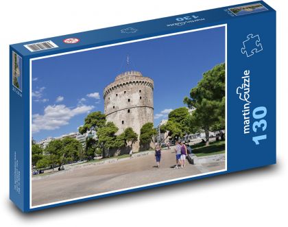 Bratislava - Thessaloniki, Europe - Puzzle 130 dielikov, rozmer 28,7x20 cm 