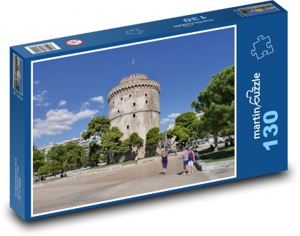 Greece - Thessaloniki, Europe - Puzzle 130 pieces, size 28.7x20 cm 