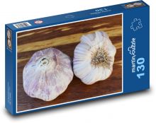 Cesnak - zelenina, korenie Puzzle 130 dielikov - 28,7 x 20 cm 