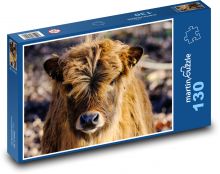 Vôľa - zviera, dobytok Puzzle 130 dielikov - 28,7 x 20 cm 