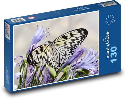 Motýľ - hmyz, krídlo - Puzzle 130 dielikov, rozmer 28,7x20 cm 