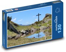 Vysoké Tatry - hory Puzzle 130 dielikov - 28,7 x 20 cm