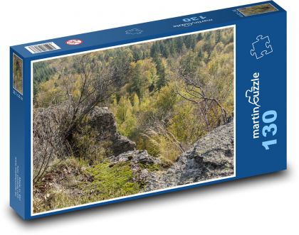 Forest - trees, nature - Puzzle 130 pieces, size 28.7x20 cm 