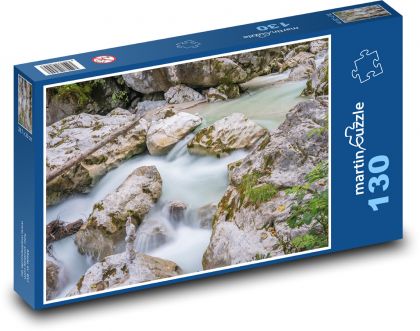 River - nature, flow - Puzzle 130 pieces, size 28.7x20 cm 