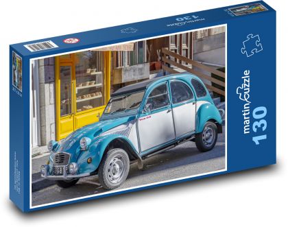 Auto - Citroen 2CV, 4x4 - Puzzle 130 dielikov, rozmer 28,7x20 cm 