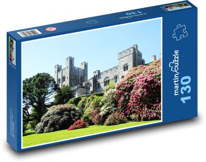 Penrhyn Castle - United Kingdom, Wales - Puzzle 130 pieces, size 28.7x20 cm 