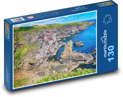 Skála - moře, útes - puzzle 130 dílků
