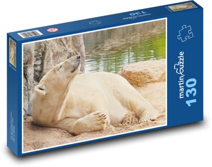 Eisbär - Alaska, Säugetier - Puzzle - 130 Teile