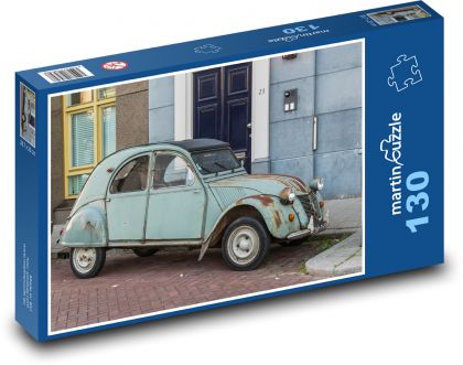 Auto - retro, veterán - puzzle 130 dílků