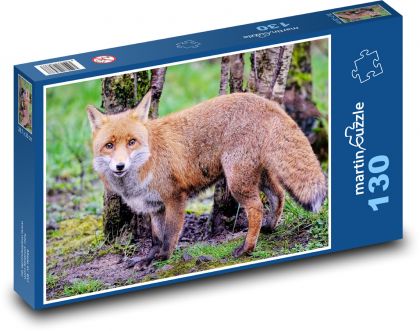 Fuchs - Säugetier, Tier - Puzzle - 130 Teile