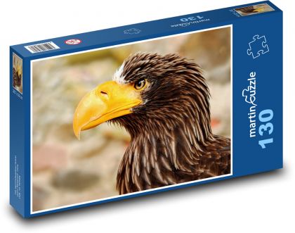 Mořský pták - dravec, orel - Puzzle 130 dílků, rozměr 28,7x20 cm