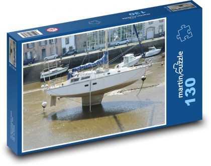 Segelboot - Boot, Kiel - Puzzle - 130 Teile