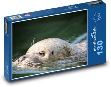 Lachtan - vodní zvíře. zoo Puzzle 130 dílků - 28,7 x 20 cm