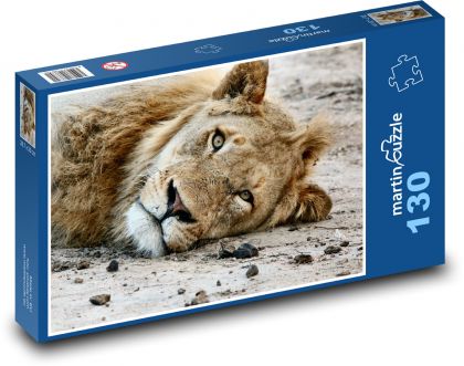 Löwe - Tier, Säugetier - Puzzle - 130 Teile