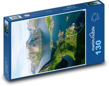 Hory - moře, ostrovy Puzzle 130 - 28,7x20 cm