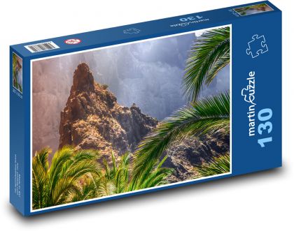 Tenerife - kanárské ostrovy, příroda - puzzle 130 dílků