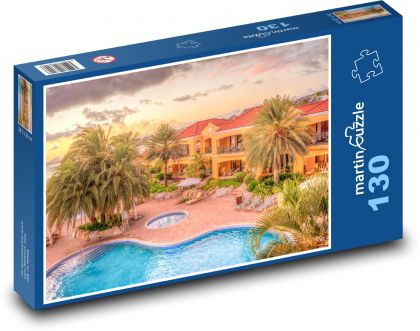 Curacao Resort, Karibik - Puzzle - 130 Teile