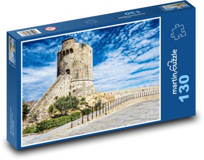 Ostrov Elba - Taliansko, krajina - Puzzle 130 dielikov, rozmer 28,7x20 cm 