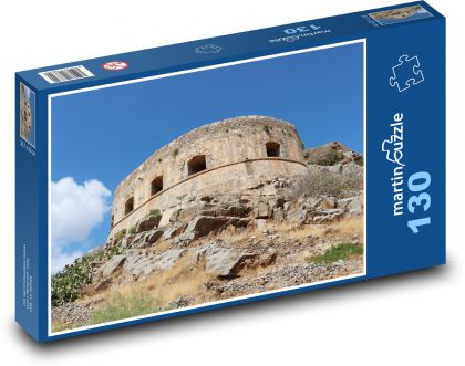 Kréta - Řecko, ostrov - Puzzle 130 dílků, rozměr 28,7x20 cm