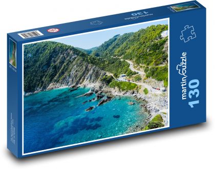 Griechenland - Skopelos, Küste - Puzzle - 130 Teile