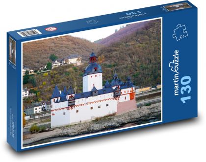 Hrad - cestovanie, príroda - Puzzle 130 dielikov, rozmer 28,7x20 cm 
