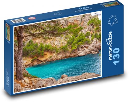 River - Torrent de Pareis, Majorca - Puzzle 130 pieces, size 28.7x20 cm 