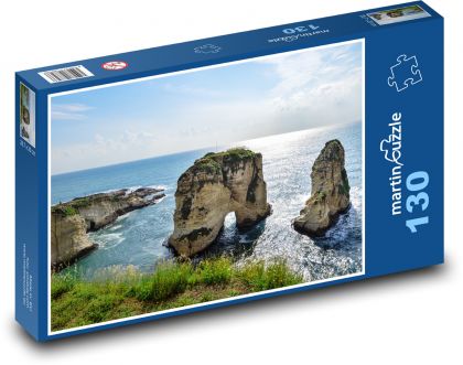 Beirut - Libanon, příroda - puzzle 130 dílků