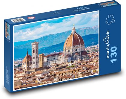 Cathedral - domes, buildings - Puzzle 130 pieces, size 28.7x20 cm 