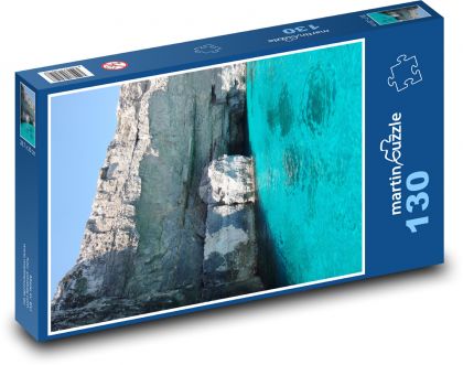Insel - Malta, Comino - Puzzle - 130 Teile