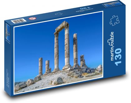 Chrám Hercules - Řím, Itálie - Puzzle 130 dílků, rozměr 28,7x20 cm