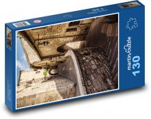 Schody - budynki, miasto Puzzle 130 elementów - 28,7x20 cm