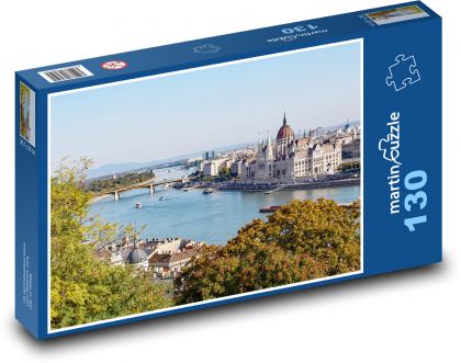 Ungarn - Budapest, Donau - Puzzle - 130 Teile