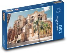 Katedra - architektura, budynek Puzzle 130 elementów - 28,7x20 cm